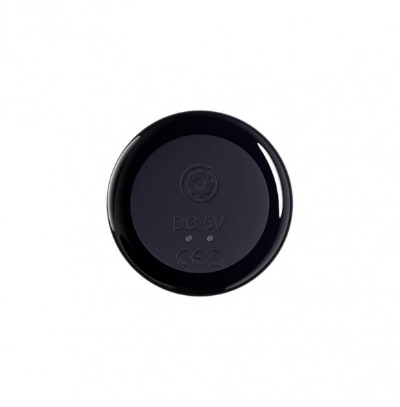 MizzZee - Black Whirlwind Anal Plug (Wireless Remote - Chargeable)